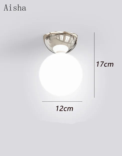 plafonnier dôme style bauhaus pour décoration intérieure élégante et simple - vue 6 sur 9