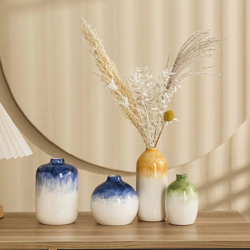 vase en céramique chinois pour décoration intérieure élégante - vue 2 sur 16