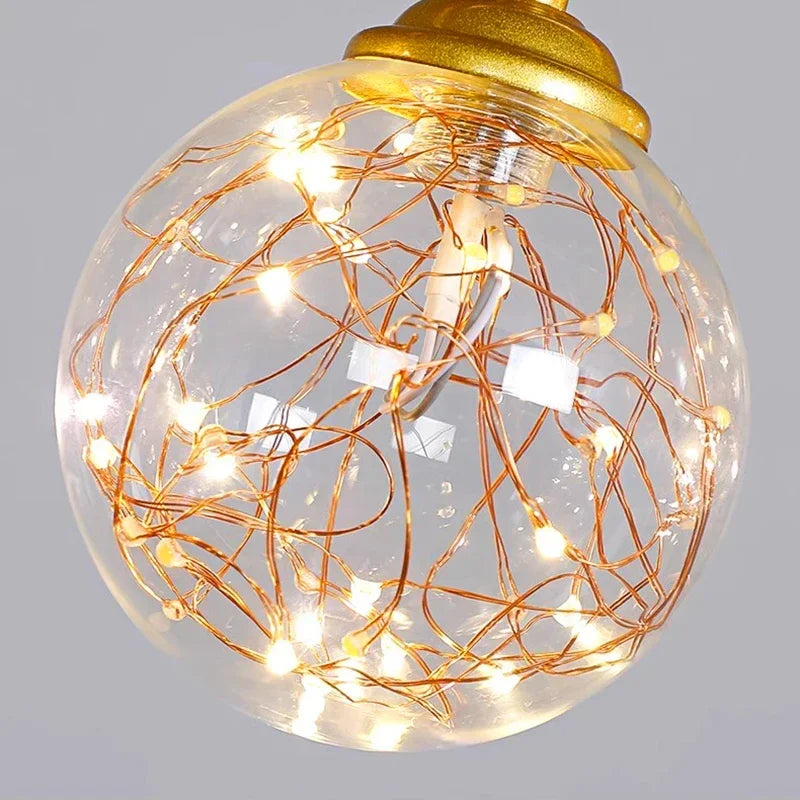 suspension LED pour salon cuisine et restaurant - vue 6 sur 8