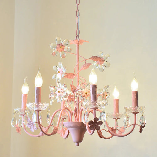 lustre en cristal suspendu pour éclairage intérieur élégant - vue 2 sur 7