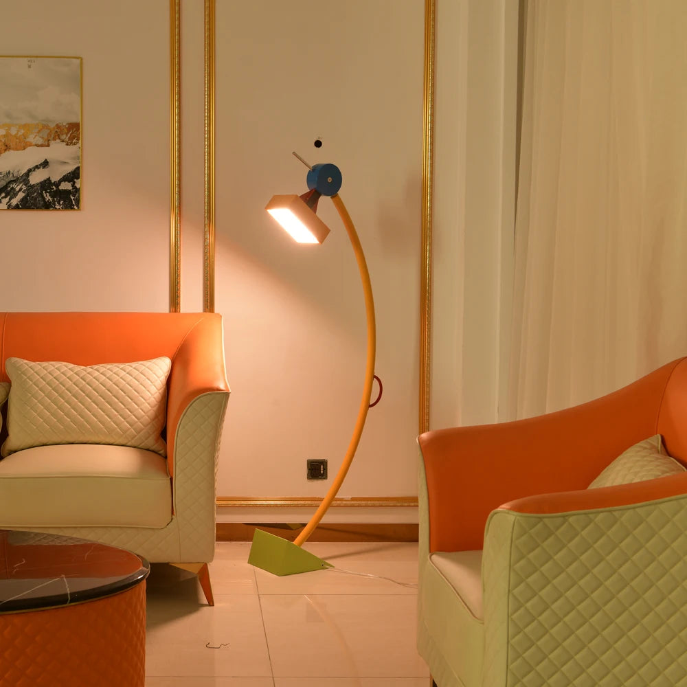 lampe à poser géométrique style nordique pour enfants et salons - vue 6 sur 9