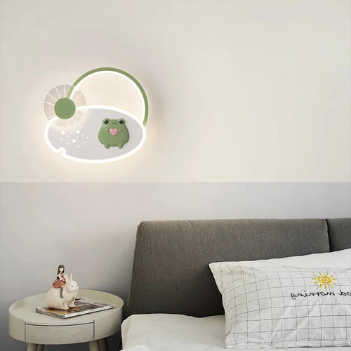 lampe de chevet mignonne pour chambre de princesse avec nœud rose - vue 5 sur 12