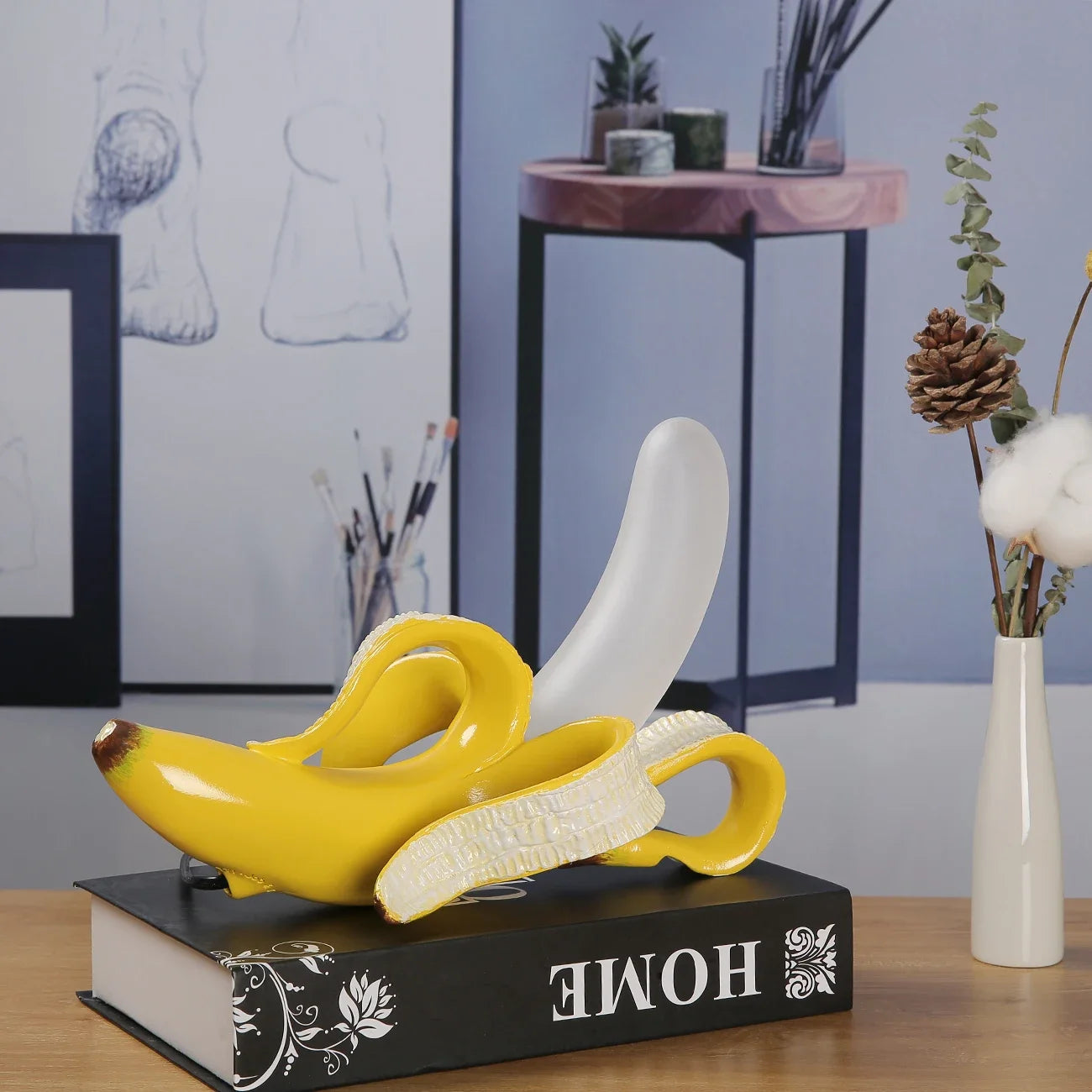 lampe à poser moderne en verre pour décoration intérieure - vue 2 sur 12