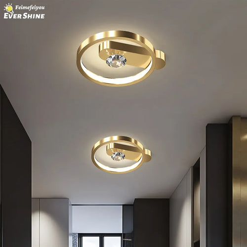 Plafonnier LED nordique éclairage intérieur décoration de la maison salon Table à manger chambre couloir vestiaire plafonnier - vue 2 sur 16