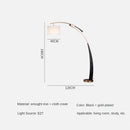 lampadaire chinois design minimaliste pour intérieur élégant