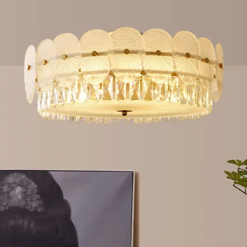 suspension moderne en cristal design pour intérieur élégant - vue 3 sur 9
