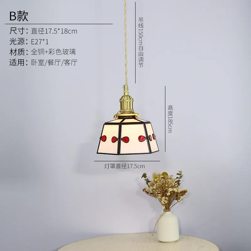lustre en verre lumineux pour décoration intérieure nordique - vue 8 sur 9