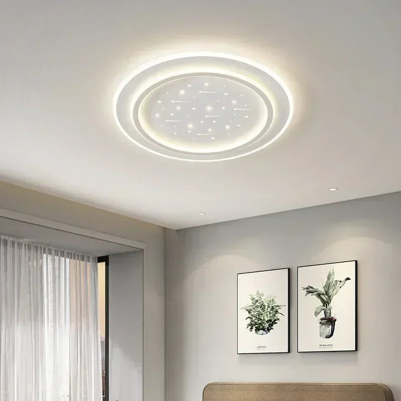 plafonnier moderne à leds pour décoration intérieure élégante - vue 3 sur 11