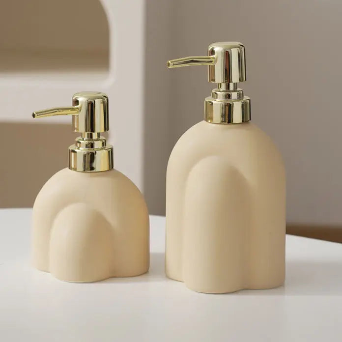 distributeur de savon en céramique portable pour shampoing et eau - vue 4 sur 21