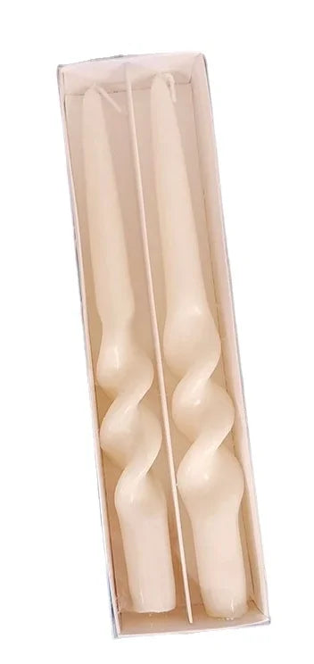 lot de 2 bougies spirales parfumées pour décoration intérieure et mariage - vue 18 sur 25