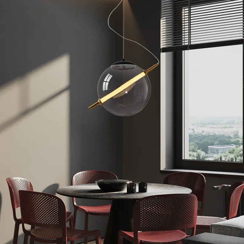 lampe de table créative en verre nordique pour enfants - vue 9 sur 9