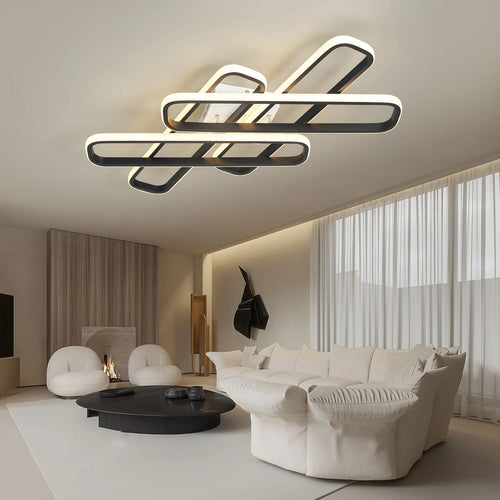 lustre moderne à LED design créatif pour intérieur - vue 2 sur 10