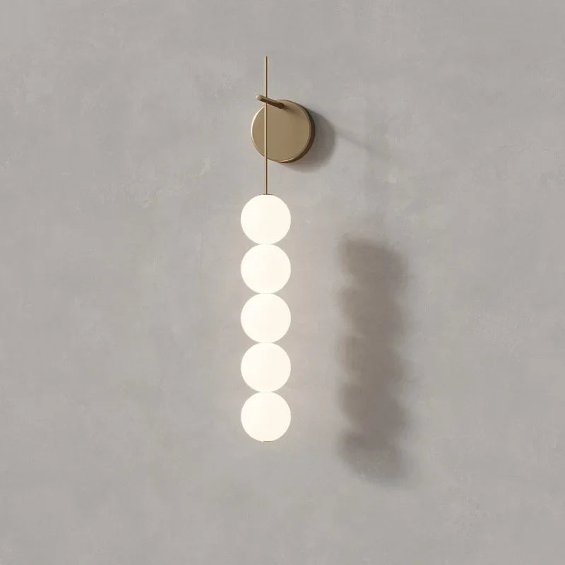 applique murale nordique de luxe au design moderne et décoratif - vue 1 sur 10