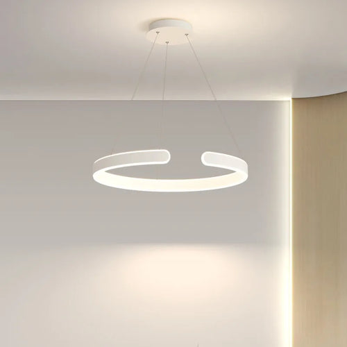 lustre scandinave moderne pour éclairage intérieur élégant - vue 5 sur 6