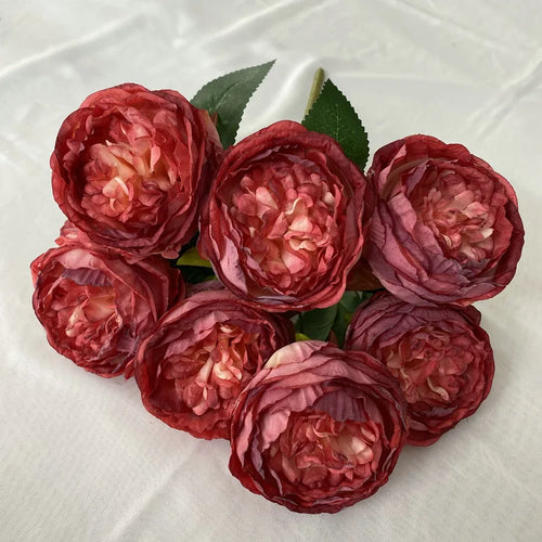 bouquet de roses artificielles décoratif pour mariage et événements - vue 15 sur 16