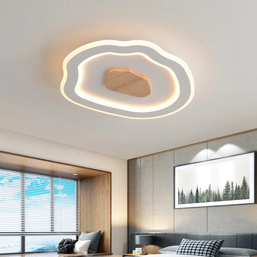 plafonniers nordiques modernes simples à led créatifs - vue 5 sur 12