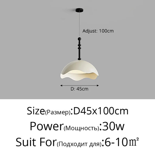 plafonnier girly en coquille d'œuf créatif haut de gamme pour chambre - vue 14 sur 14