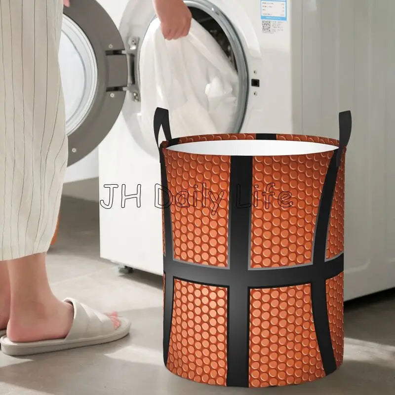 panier à linge pliable pour sport jouets et vêtements - vue 6 sur 7