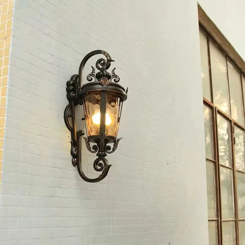 applique murale led extérieure étanche style européen américain - vue 3 sur 11