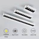 spot led encastrable magnétique moderne éclairage linéaire intérieur