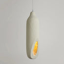 Suspension Wabi Sabi blanc cassé nordique bouteille d'eau forme 63 cm de haut chambre salle à manger