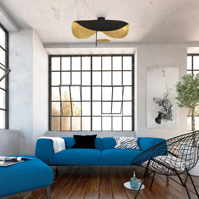 lumières led modernes design rétro industriel soucoupe volante - vue 4 sur 9