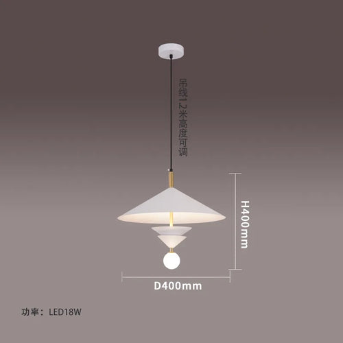 suspension moderne minimaliste et chaleureuse pour restaurants et bars - vue 10 sur 11