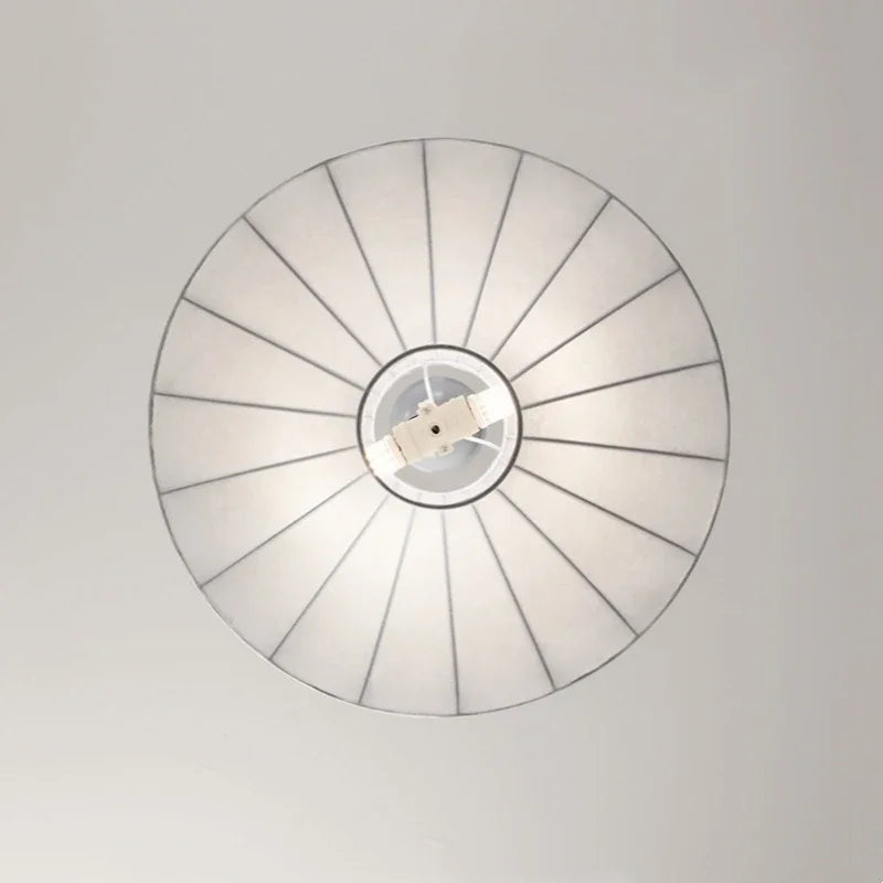 suspension design wabi sabi en soie pour décoration intérieure - vue 6 sur 8