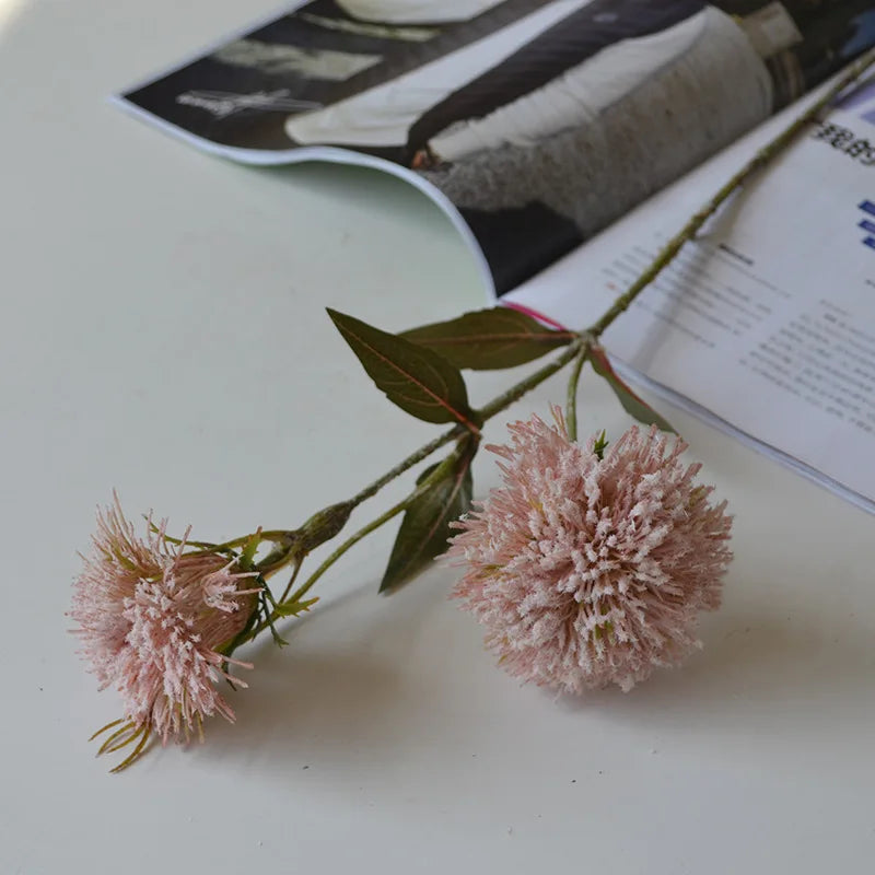 fleurs artificielles pour décoration de mariage et Noël - vue 4 sur 9