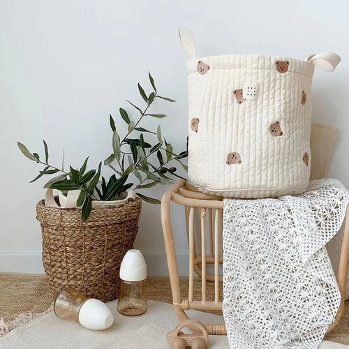sac de rangement polyvalent pour couches vêtements et jouets - vue 4 sur 12
