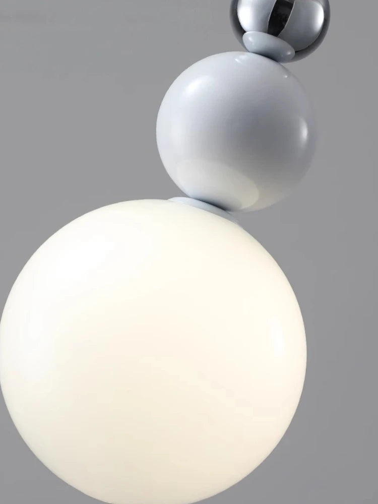 lustre nordique moderne en forme de gourde créative pour intérieur - vue 5 sur 12