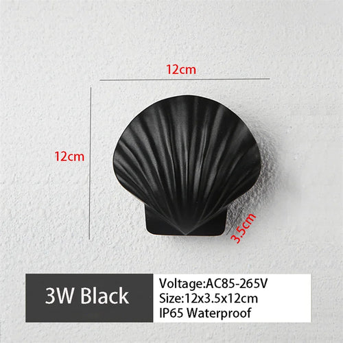 applique murale led design moderne étanche pour extérieur jardin - vue 6 sur 10