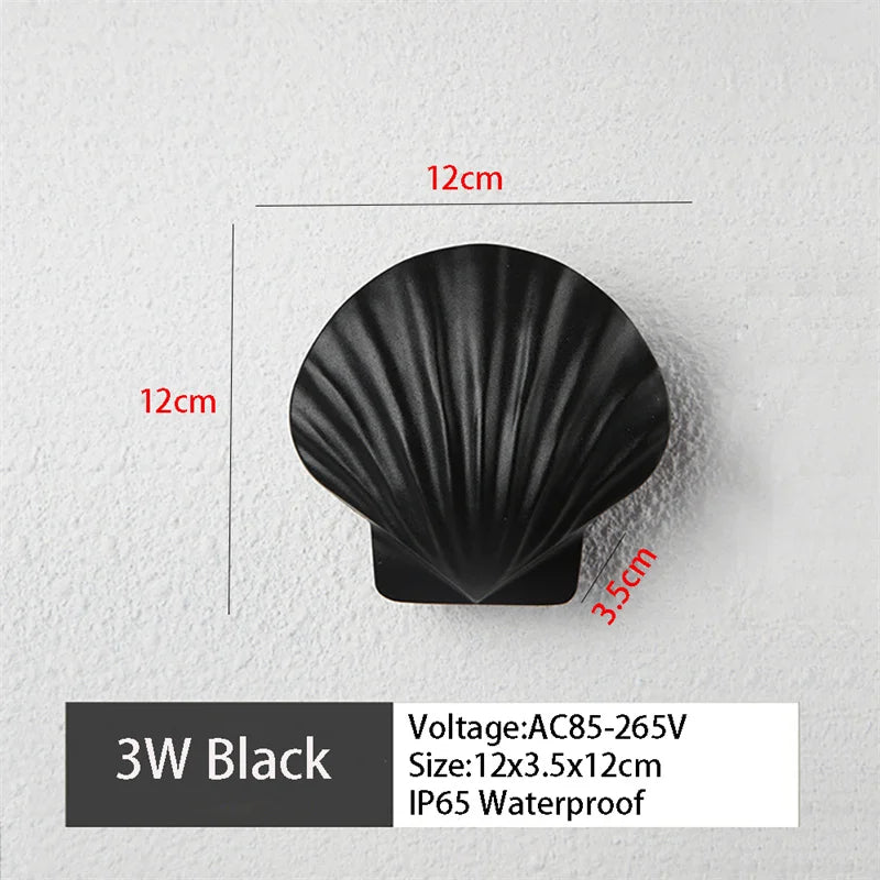 applique murale led design moderne étanche pour extérieur jardin - vue 5 sur 10