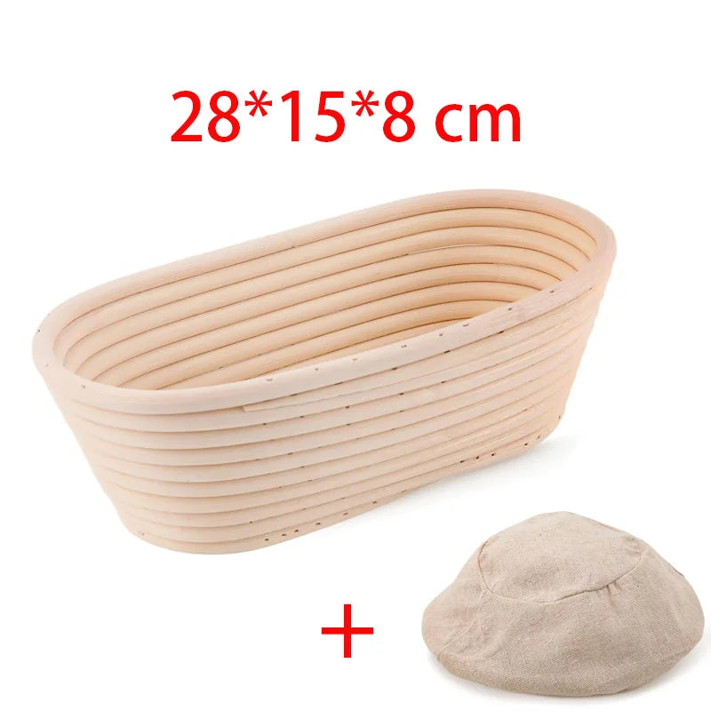 panier à pain en rotin naturel fait main pour fermentation de pâte au levain - vue 12 sur 21