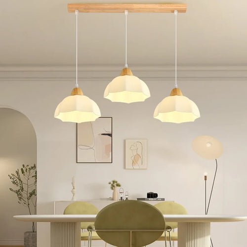 suspension en bois moderne pour décoration intérieure élégante - vue 2 sur 8