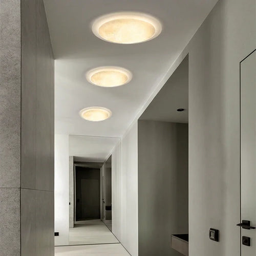 plafonnier en acrylique tricolor led design moderne élégant - vue 4 sur 9