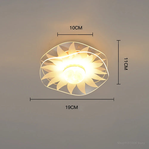 plafonnier led moderne nordique pour intérieur et balcon - vue 10 sur 13