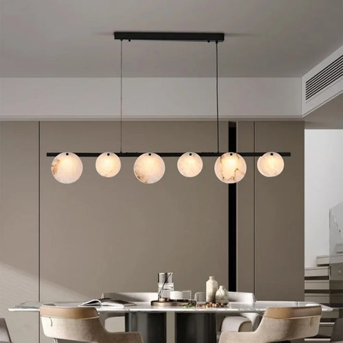 suspension moderne en pierre pour décoration intérieure élégante - vue 4 sur 7