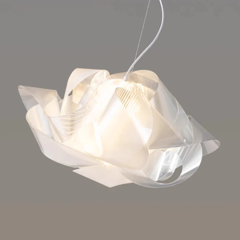 lustre en forme de fleur pour chambre d'enfant romantique - vue 6 sur 8