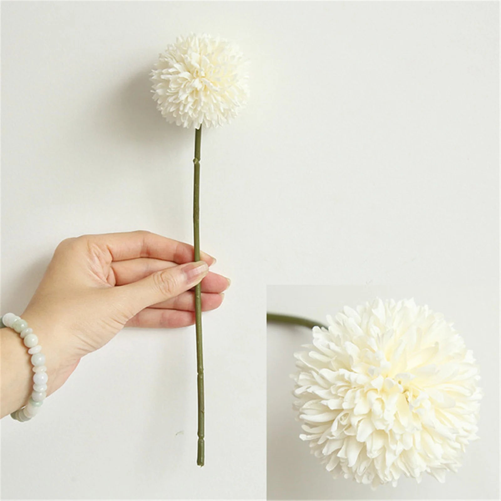 fleurs d'hortensia artificielles pour décoration de mariage et table - vue 9 sur 10