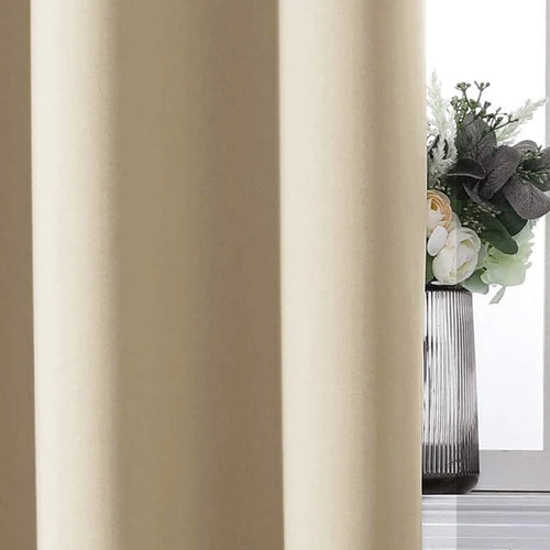 Rideau court moderne occultant pour cuisine et chambre - vue 5 sur 10