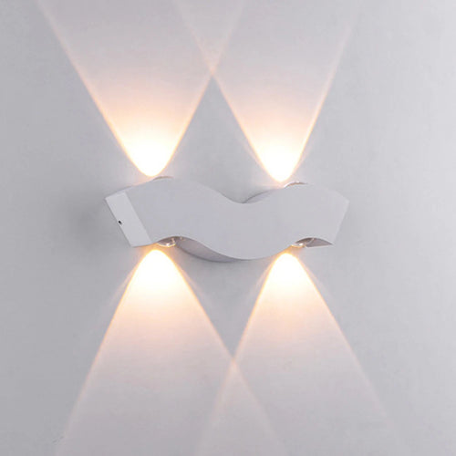 Applique murale LED nordique en aluminium - vue 7 sur 8