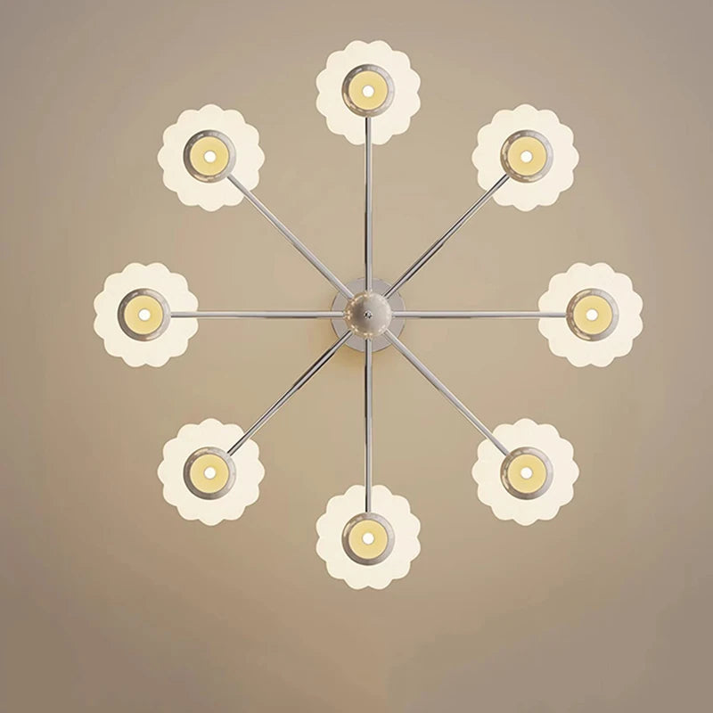 lustre led moderne haut bas éclairage intérieur suspendu - vue 6 sur 18