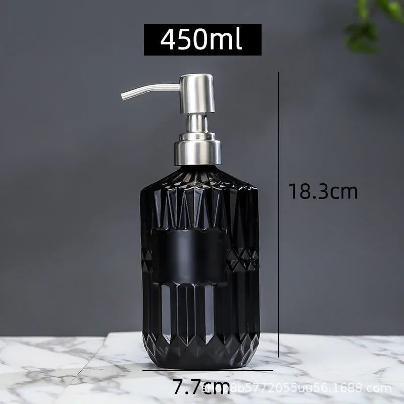 nouveau flacon en verre pour shampoing et désinfectant mains - vue 6 sur 20