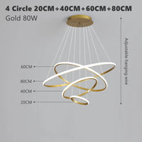 lustre moderne design cercle suspendu pour intérieur élégant