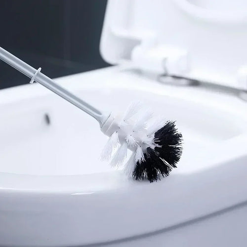 brosse de toilette luxe nettoyage souple long manche sans angle mort - vue 4 sur 8