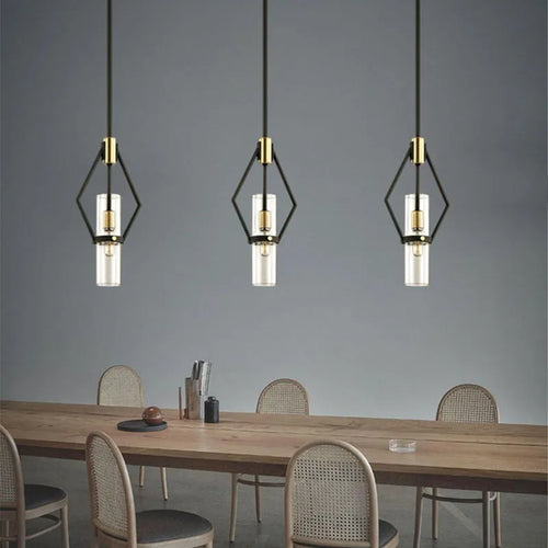 suspension moderne en verre avec cordon réglable pour intérieur - vue 2 sur 7