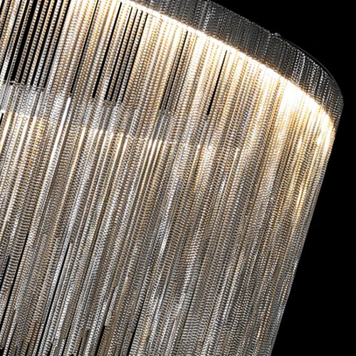 lustre led postmoderne en aluminium style nordique pour espaces créatifs - vue 7 sur 15