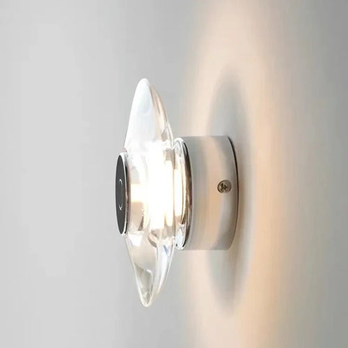 lampe de chevet en cristal italien pour décoration intérieure élégante - vue 2 sur 8