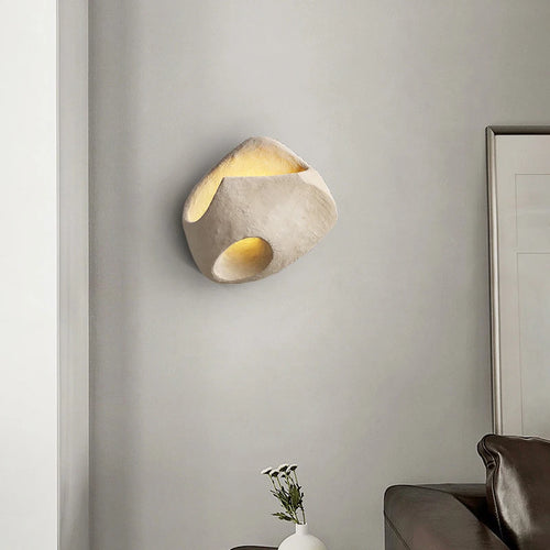 applique murale en ciment art déco pour ambiance créative - vue 5 sur 9